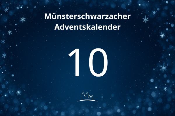 Das zehnte Türchen des Münsterschwarzacher Adventkalenders