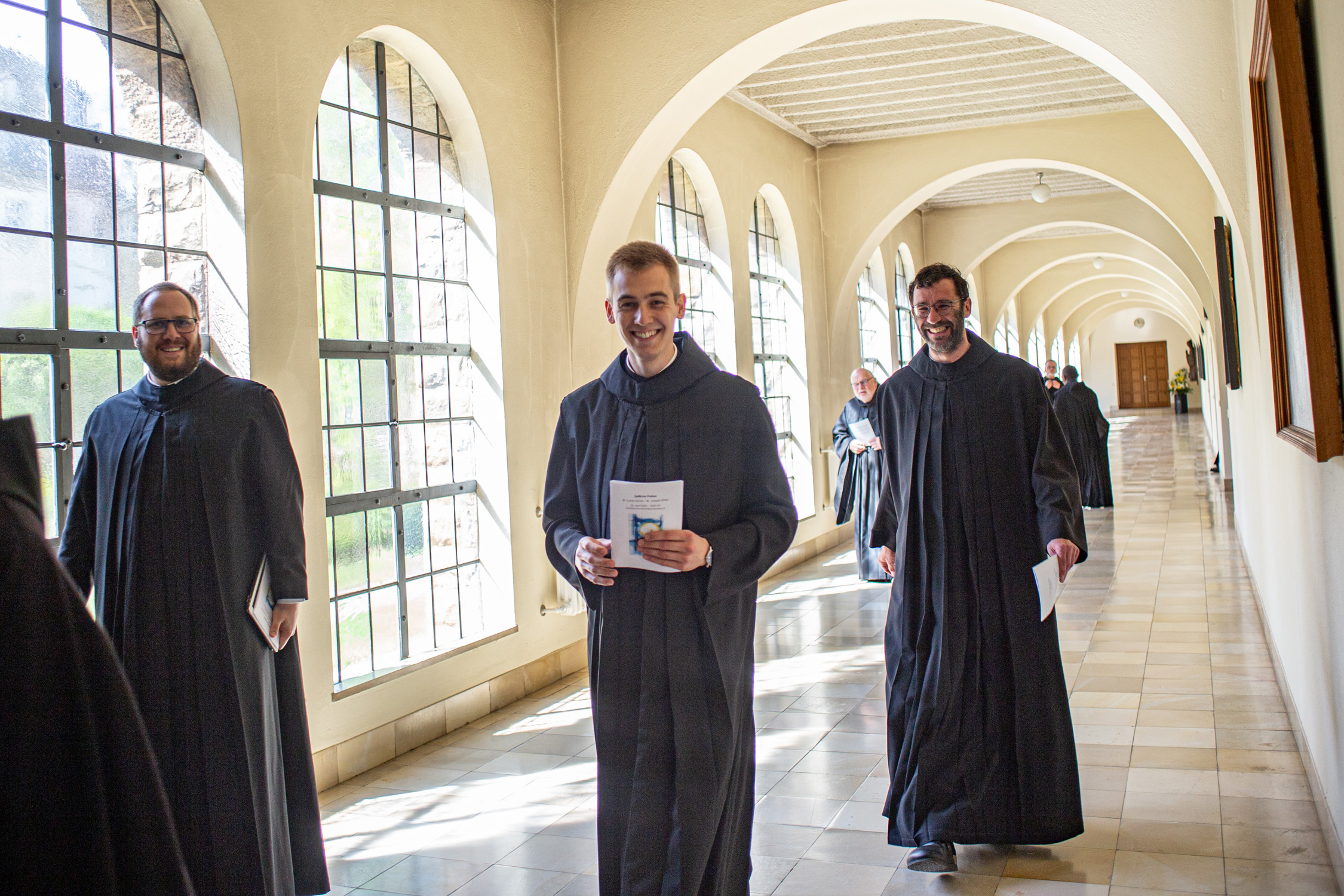 Zeitliche Profess Br. Lukas und Br. Josef